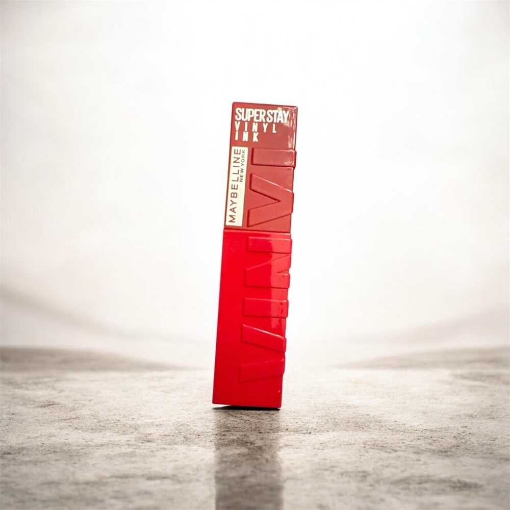 Maybelline Vinyl Lip Color in Bold Red